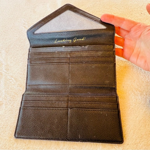 AIMEE KESTENBERG RAINBOW OIL SLICK FOLDOVER WALLET - Picture 3 of 9